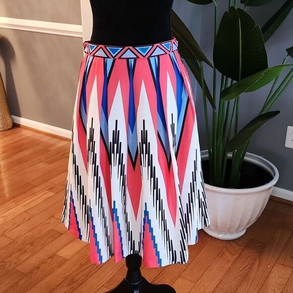 Champagne & strawberry skirt sz m - Picture 1 of 4